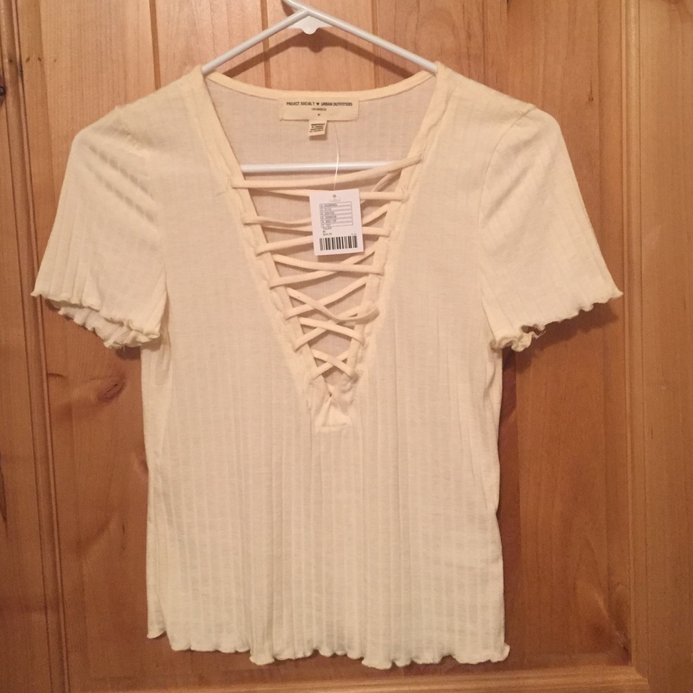 Urban Outfitters Criss-Cross Top
